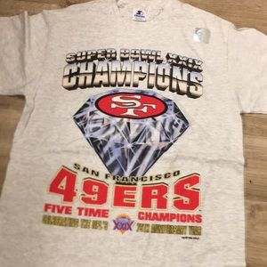 Vintage 49ers Super Bowl Champions Starter Shirt